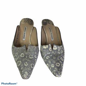 MANOLO BLAHNIK   Mules Clogs S 39.5 , EUC